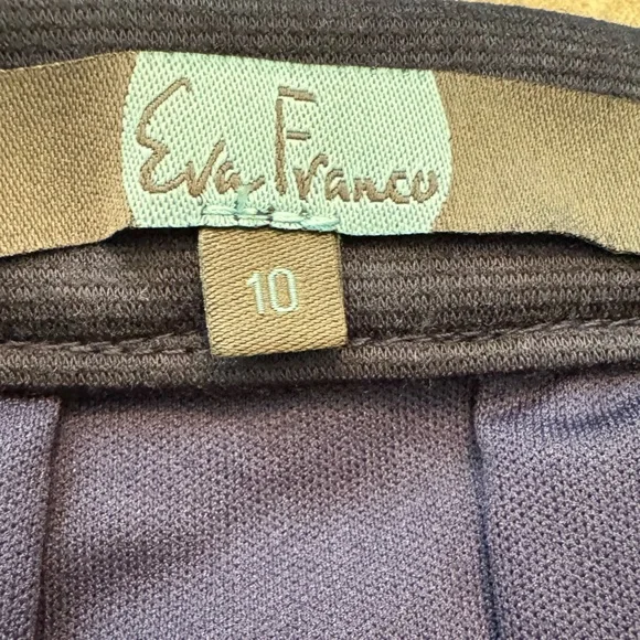 Eva Franco Blue Lace Skirt Size 10 Classic - Picture 5 of 7